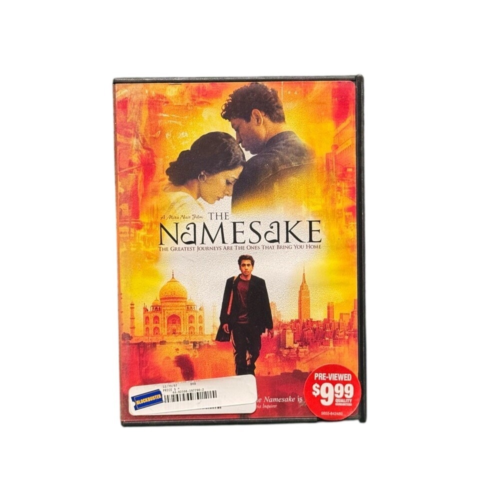 The Namesake DVD Mira Nair Kal Penn Tabu Widescreen‎ Drama Movie Tested Working